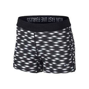 NIKE [L] Women's 2.5" RELAY DRI-FIT Running Shorts-Black/White